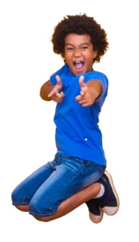 happy children at Barracudas school holiday camp